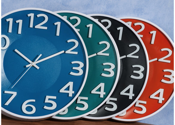 Orologio da parete plastica 30 cm