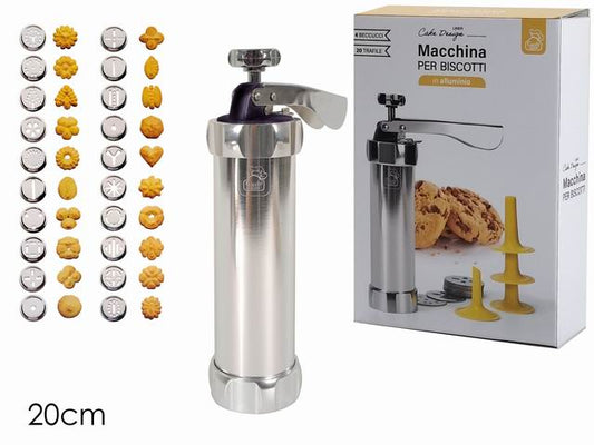 Macchina per Biscotti in Alluminio con Trafila – 20 cm