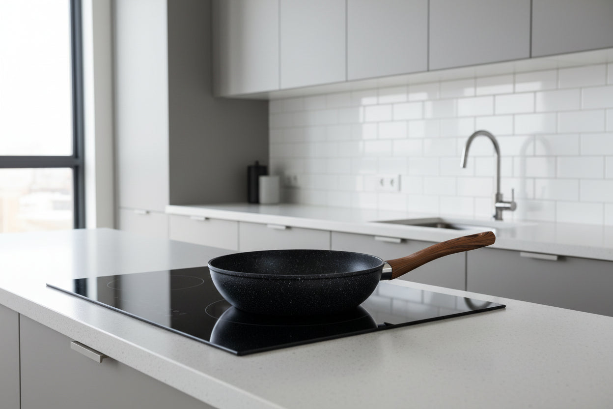 Black Stone Non-Stick Wok for Induction