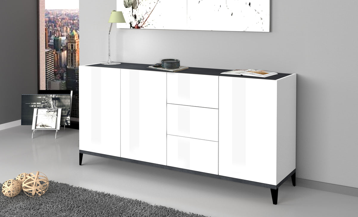 Credenza SUNRISE 3 ante + 3 cassetti da 160 cm | Web Furniture