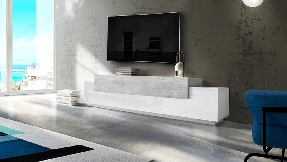 Porta TV CORO 240 cm 3 ante a ribalta | Web Furniture