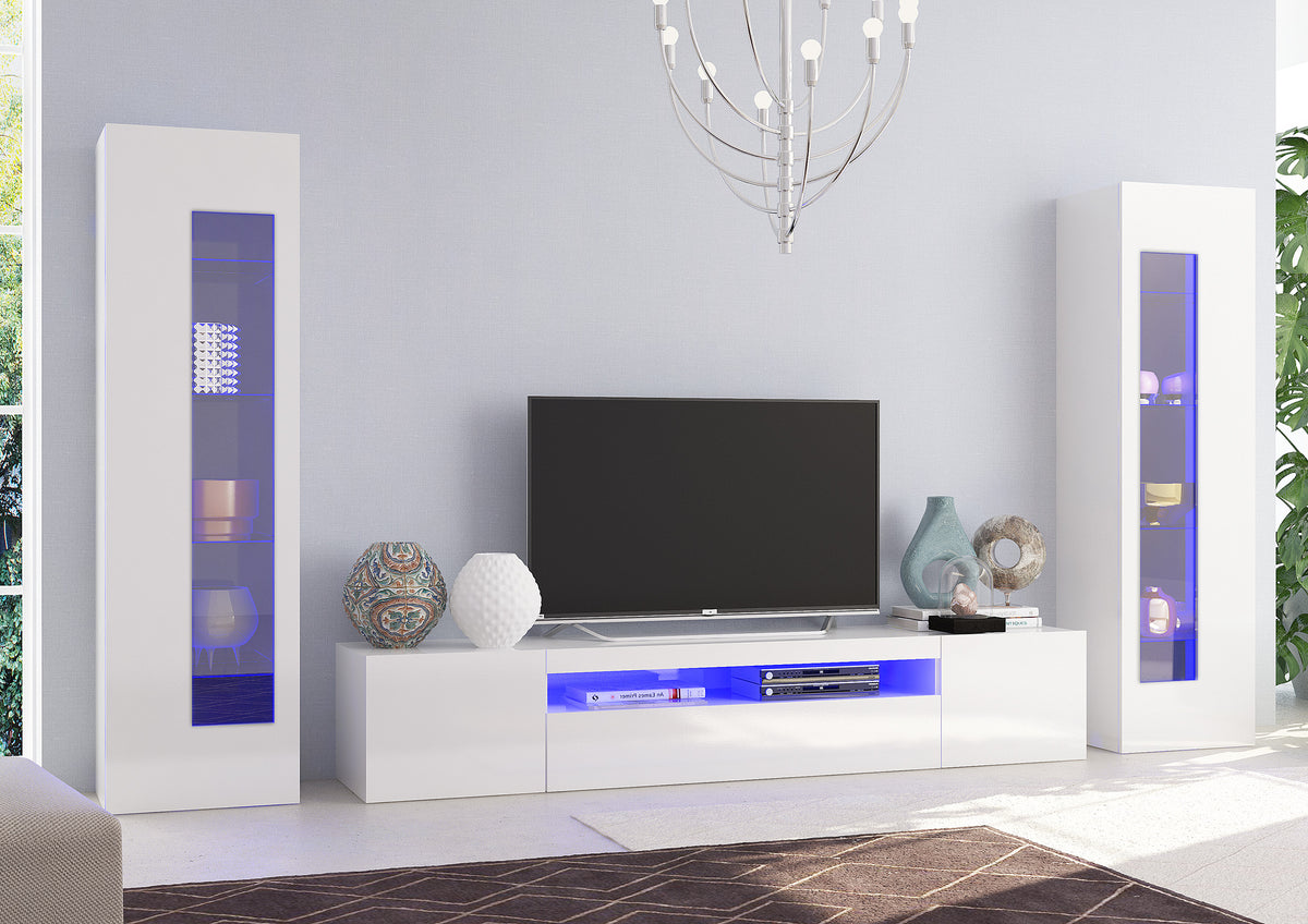 Soggiorno DAIQUIRI con Porta TV e 2 vetrine | Web Furniture