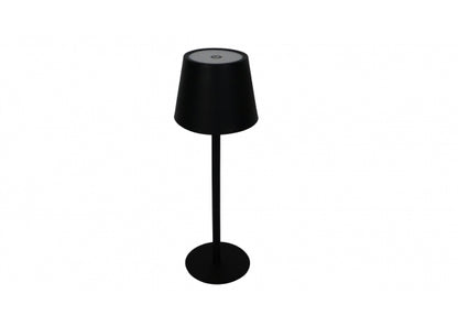 Lampada da tavolo touch ricaricabile Carty – Nero – USB‑C