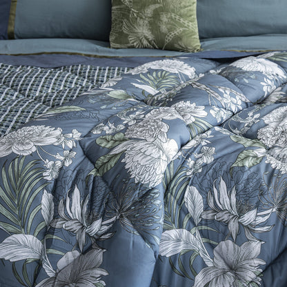 Trapunta Stampata Absinthe - 100% Poliestere - Singolo e Matrimoniale