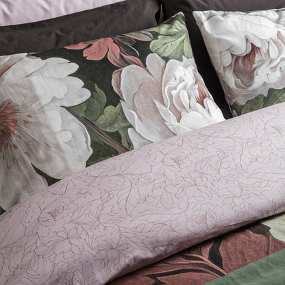 Parure Copripiumino Stampato Absinthe Margaux - 100% Cotone - 3 Dimensioni