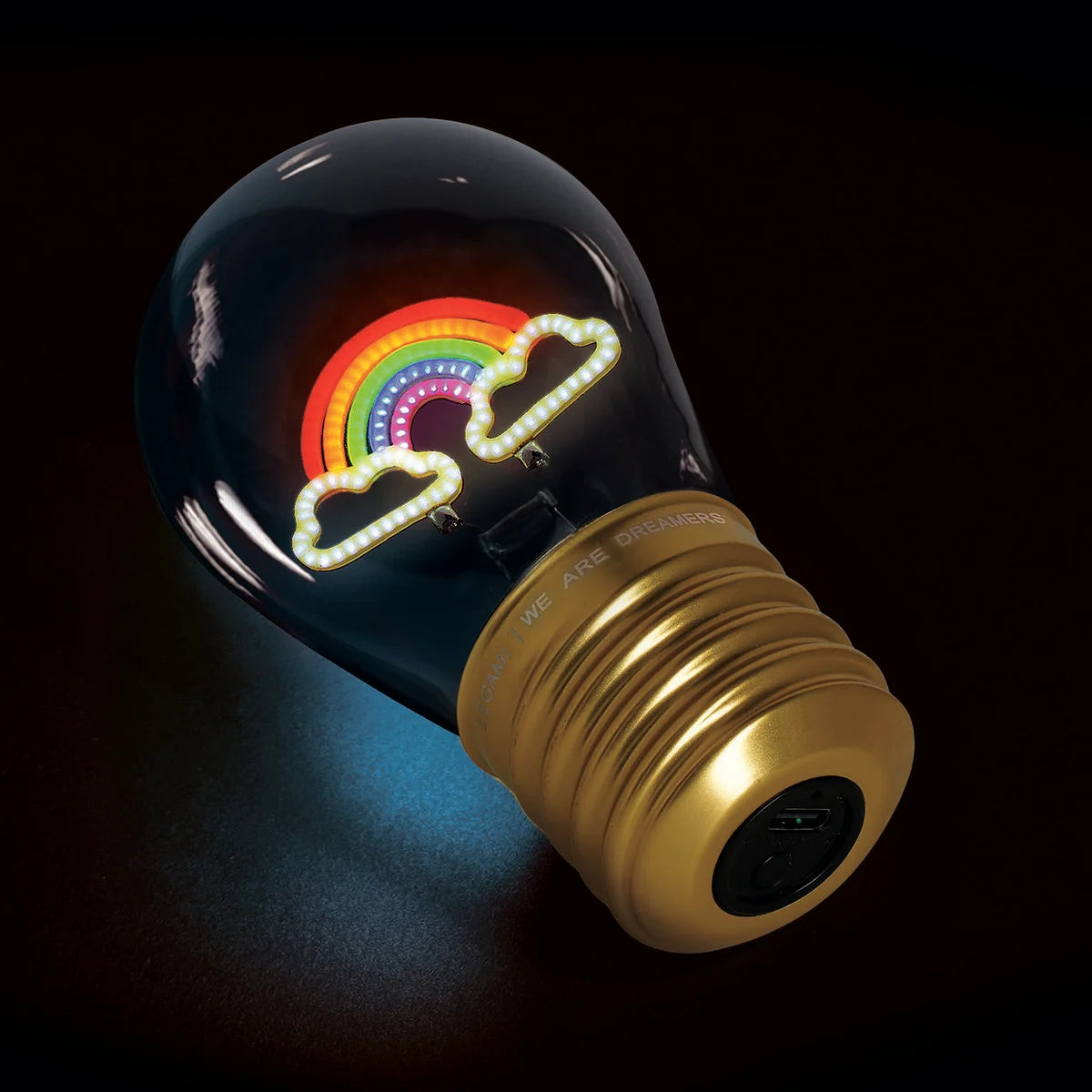 Lampada Decorativa da Tavolo a Forma di Lampadina - Bulb Fiction Legami
