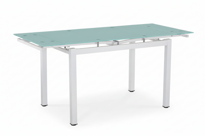 Tavolo allungabile Lime con top in Vetro temperato – 120/180 cm – 2 colori