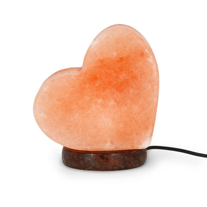 Lampada di Sale dell’Himalaya a forma di Cuore - Legami