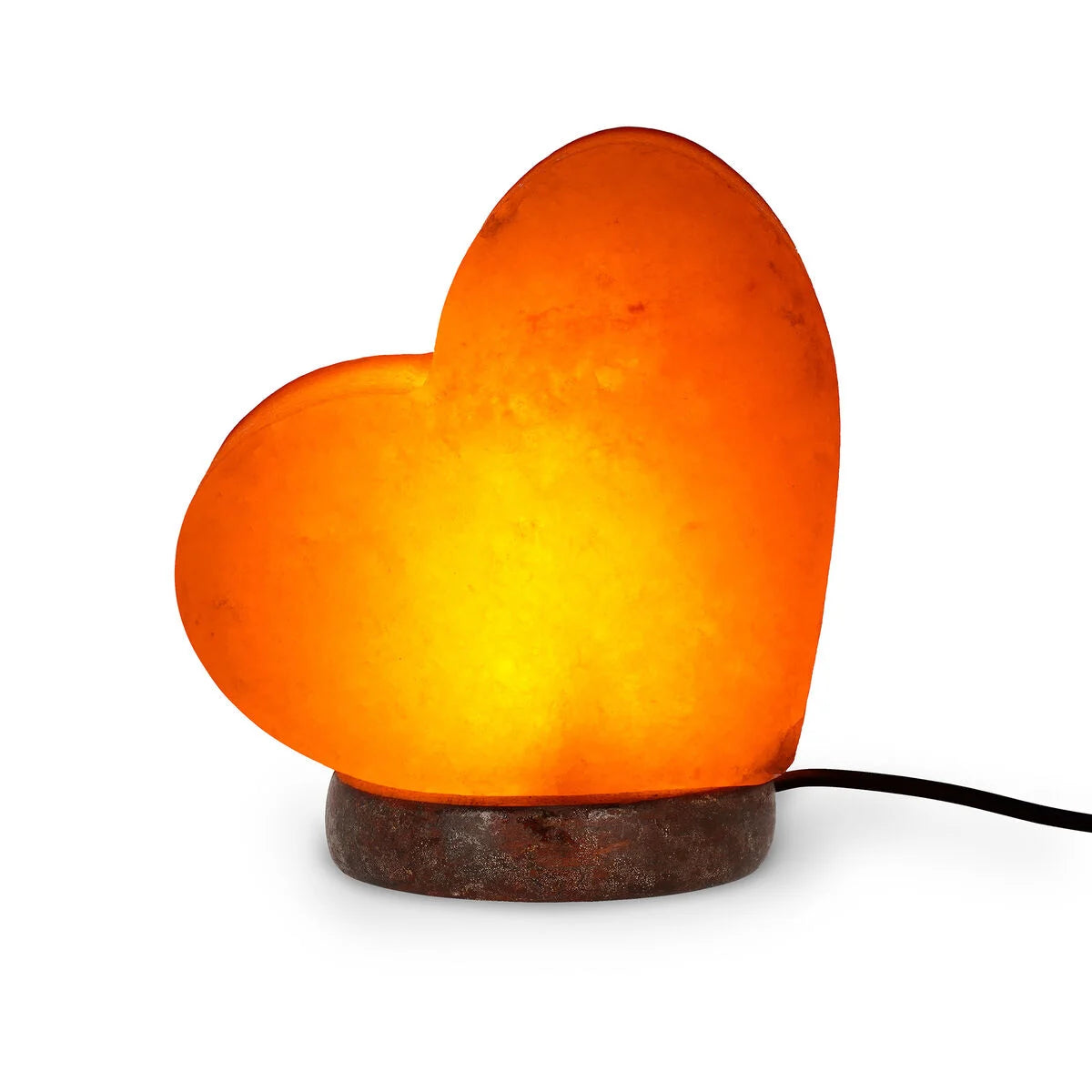 Lampada di Sale dell’Himalaya a forma di Cuore Legami