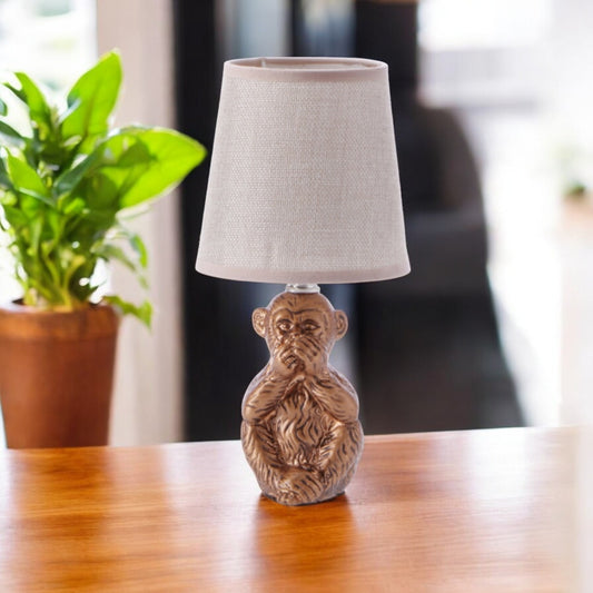 Lampada in Ceramica "Monkey" – 3 Modelli Assortiti