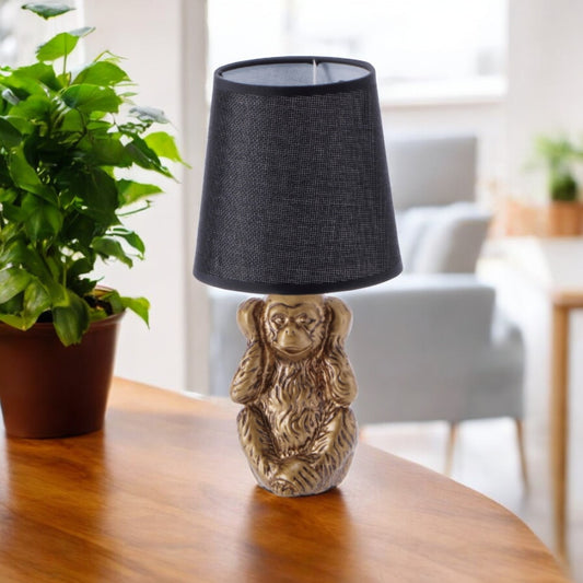 Lampada in Ceramica "Monkey" – 3 Modelli Assortiti