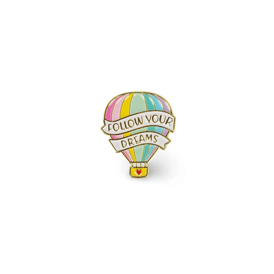 Spilla in Metallo Smaltato Air Balloon - Pin Your Style! Legami