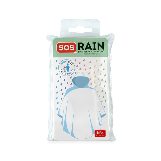 Poncho Impermeabile per Adulti - SOS Rain