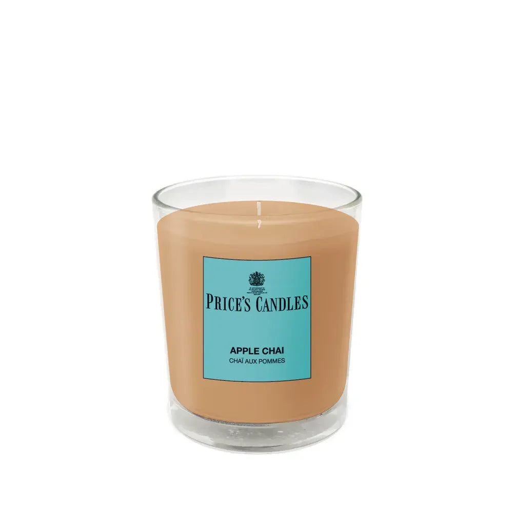 Price’s Candles Apple Chai – Candela Profumata Bicchiere 170 g