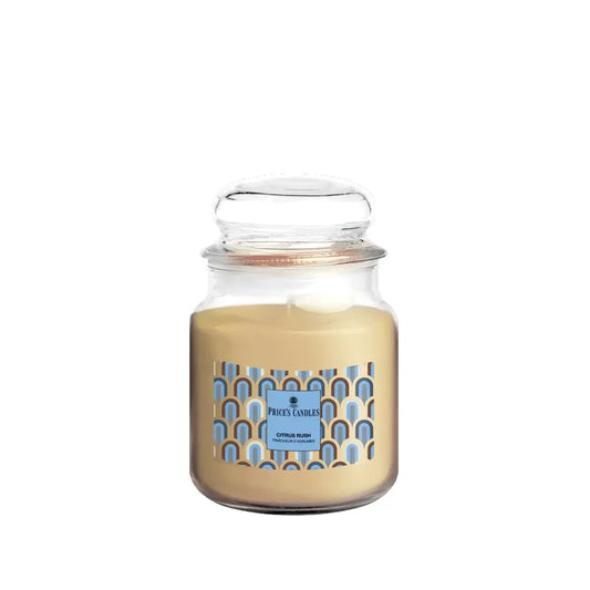 Price’s Candles Citrus Rush – Candela Profumata in Giara Piccola 100 g