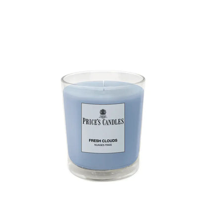 Price’s Candles Fresh Clouds – Candela Profumazione Fresca in Bicchiere 170 g