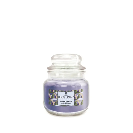 Price’s Candles Purple Hush – Candela Profumata in Giara Piccola 100 g