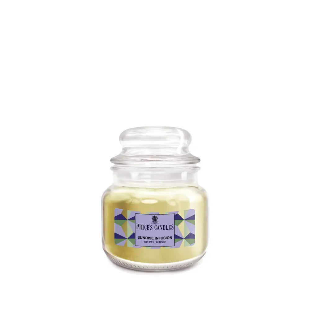 Price’s Candles Sunrise Infusion – Candela Profumata in Giara Piccola 100 g