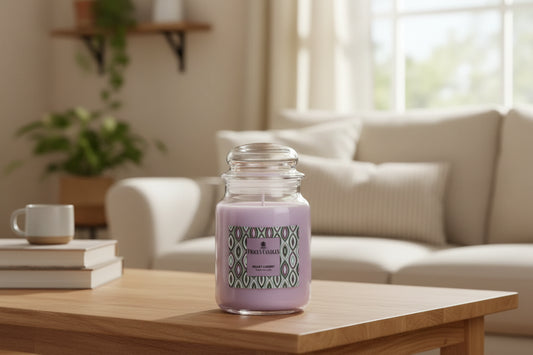 Price’s Candles Velvet Cherry – Candela Profumata in Giara Grande 560 g