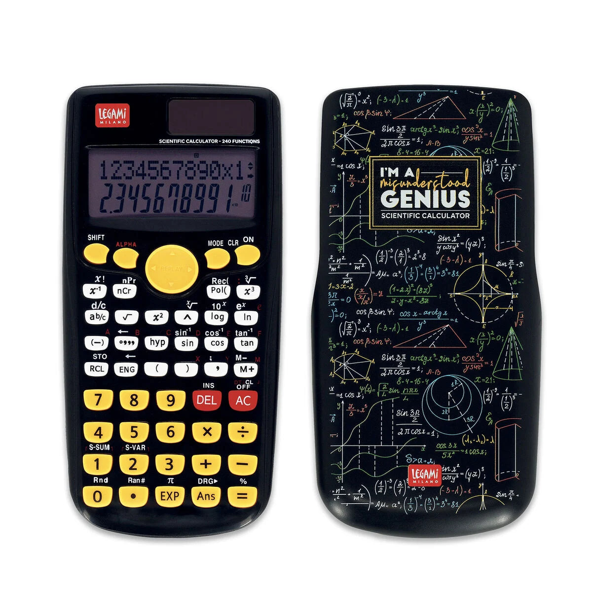 Calcolatrice Scientifica Genius - Count on me Legami