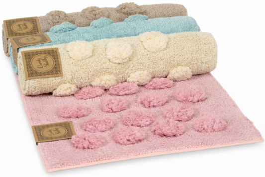 Tappeto bagno Honey Lovely Shabby 50×80 cm – antiscivolo – lavabile