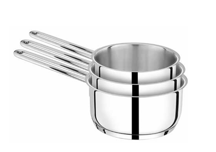 Casseruola Alessia inox 1 manico – induzione – 3 misure