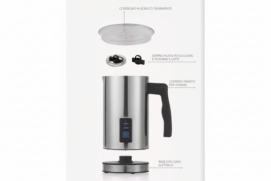 Scalda Monta Latte Brandani Schiumotto Techno – Montalatte Automatico
