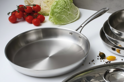 Padella Executive 5 Ply Brandani Inox – Padella Induzione Professionale Multistrato (20-24-28-32 cm)