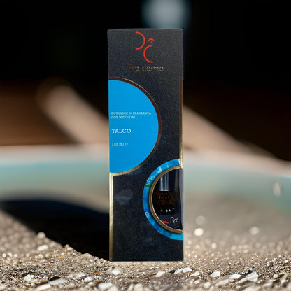Diffusore con Midollini 125 ml Talco | Profumatore Ambiente Fresco e Avvolgente