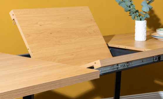 Tavolo Allungabile Gordon Casa Collection 180–240 cm in MDF Effetto Legno