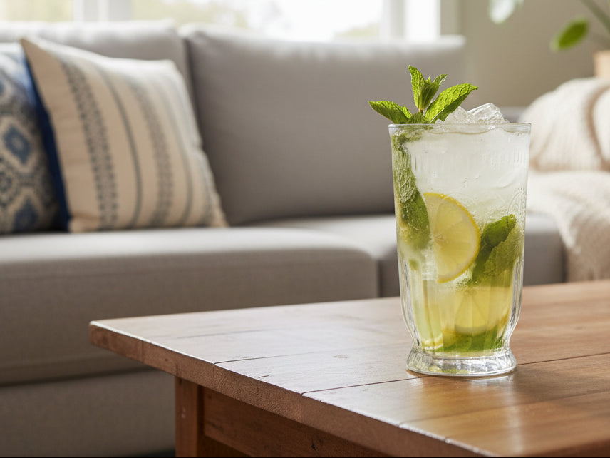 Bicchieri Mojito Brandani Set 4 Pezzi – Calici Cocktail alti in Crystal Glass per Aperitivi