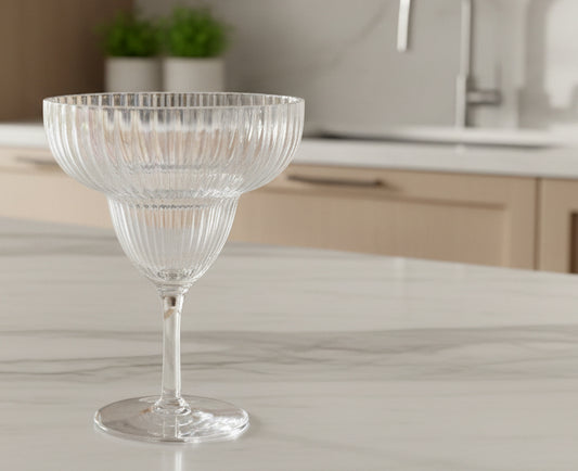 Bicchieri Margarita Brandani Set 4 Pezzi – Calici Cocktail in Crystal Glass Eleganti