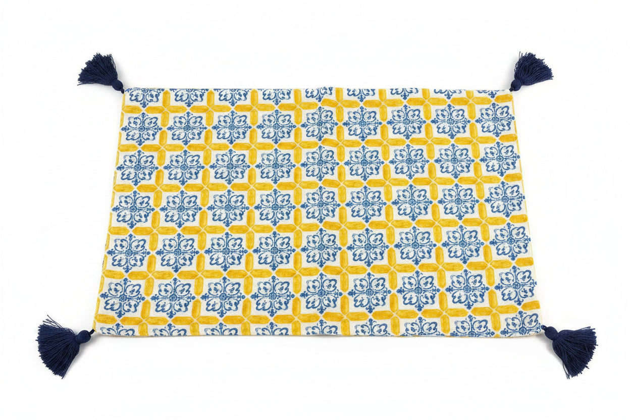 Set 2 Sottopiatti Doubleface Medicea 33×48 Antimacchia | Panama Digitale | Brandani