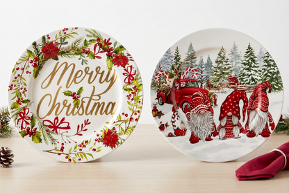 Sottopiatto Rotondo in Latta – 2 Decori Assortiti