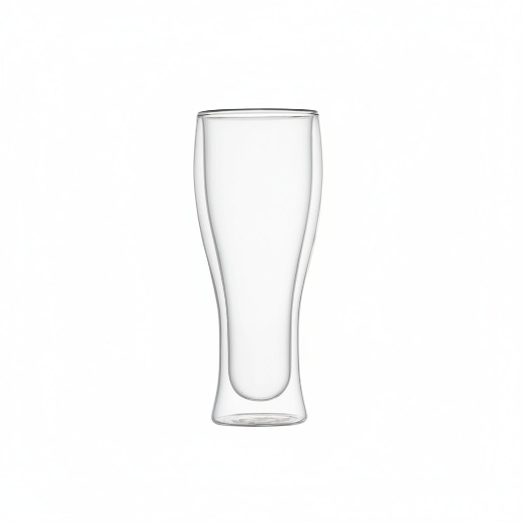 Set 2 bicchieri birra Double Wall in vetro – 40 cl | Brandani