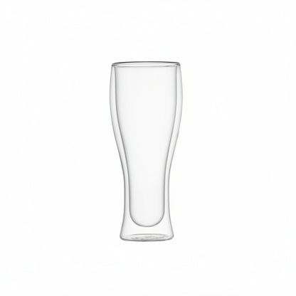 Set 2 bicchieri birra Double Wall in vetro – 40 cl | Brandani