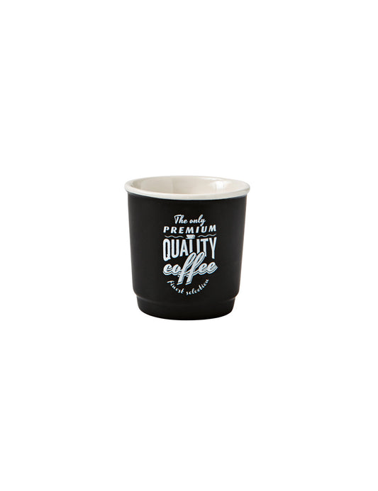Bicchierino Caffè Brandani in New Bone China – Tazzina Moderna Colori Assortiti