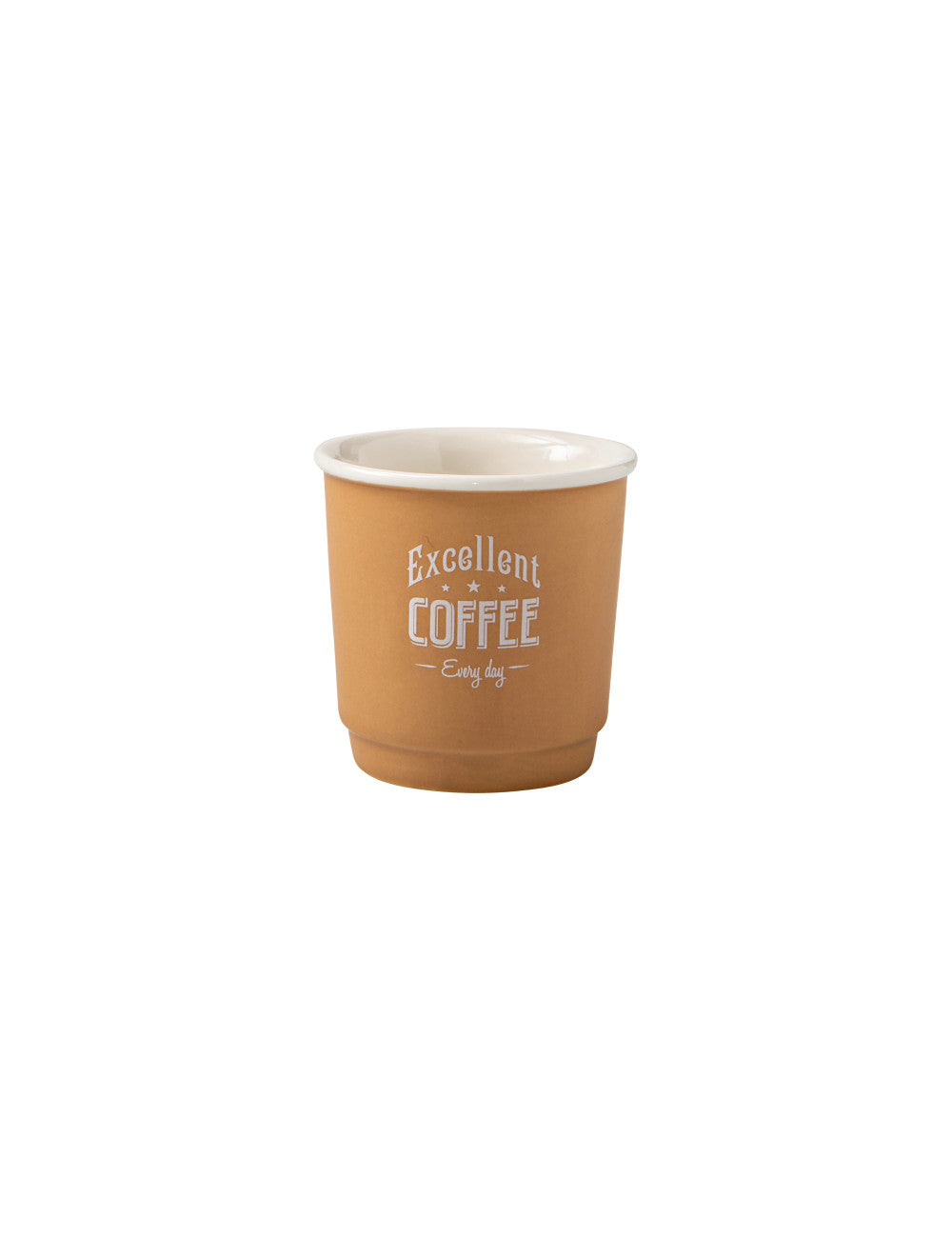Bicchierino Caffè Brandani in New Bone China – Tazzina Moderna Colori Assortiti