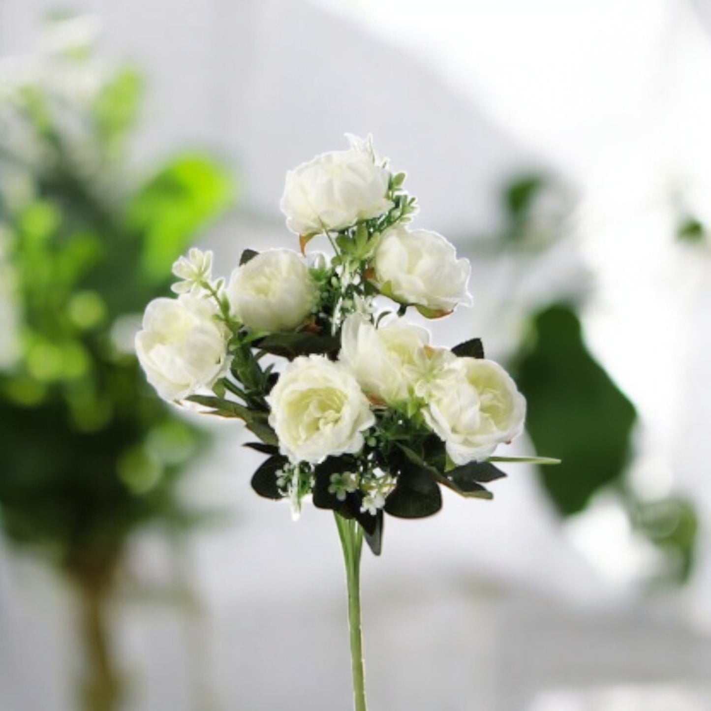 Bouquet con peonie per decorazione – assortito 4 colori