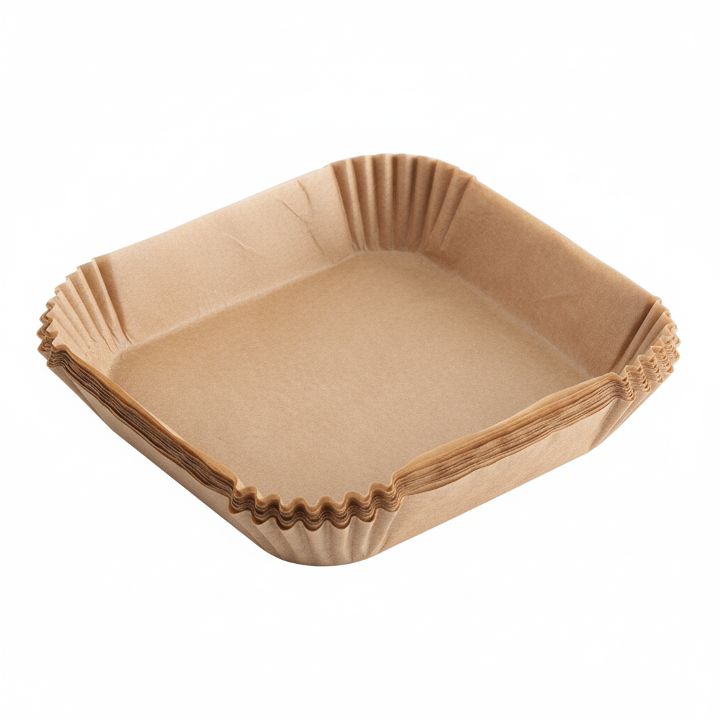 Pirottini carta forno 23 cm per friggitrice ad aria – 50 pezzi resistenti e biodegradabili