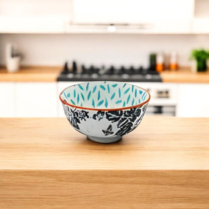 Ciotola in Porcellana AMY – cm 18 – Decoro Assortito