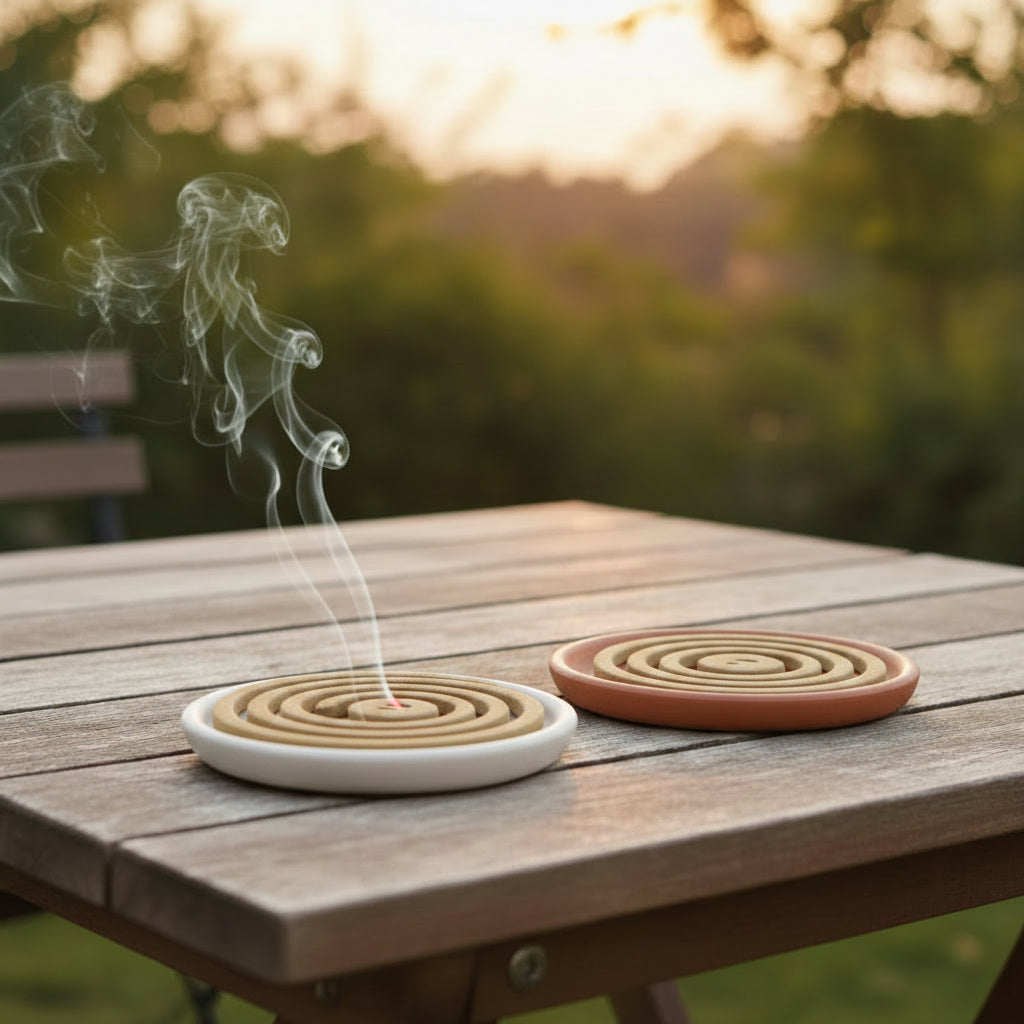 Set 10 spirali alla citronella Ø11,5 cm – Antizanzare per esterno