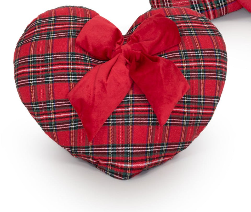 Clan - Cuscino tartan cuore