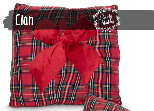 Clan - Cuscino tartan quadrato