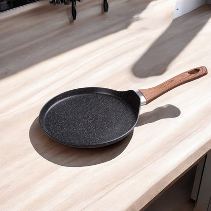Crepiera antiaderente Black Stone per induzione con divisorio antigraffio-diam. cm. 24