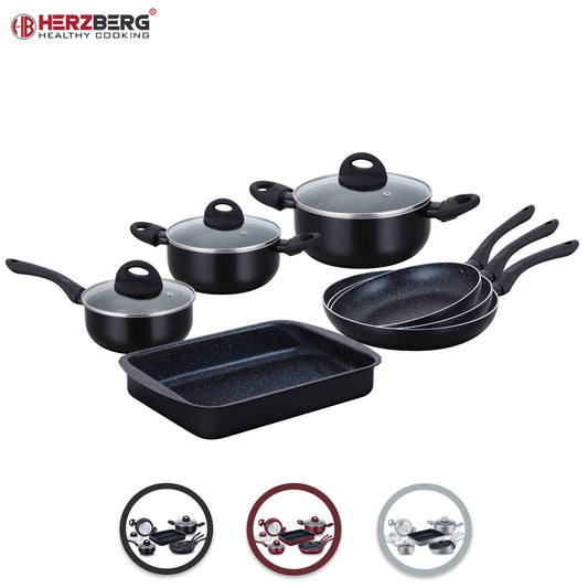 Herzberg Set Pentole da 10 pezzi