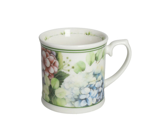 Mug Flora Brandani New Bone China – Tazza Floreale Elegante per Colazione