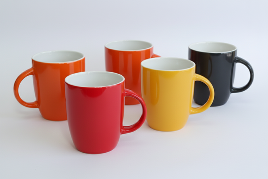 Mug Alessia2 in Porcellana 320 ml – Colori Assortiti