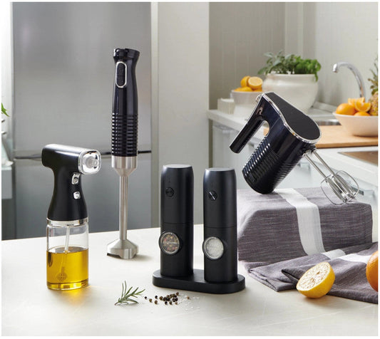 Nebulizzatore Olio Brandani Ricaricabile USB – Spray Cucina Vetro e ABS Techno