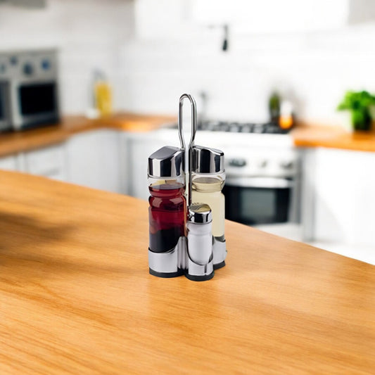 Set 4 Pezzi Oliera Inox Beta